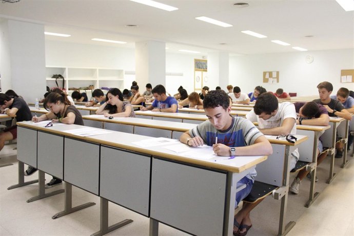 Primera jornada de selectividad en la UPO