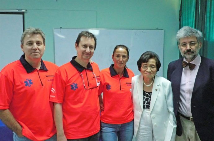 Expertos del 061 y hospitales de Valme y el Toyo