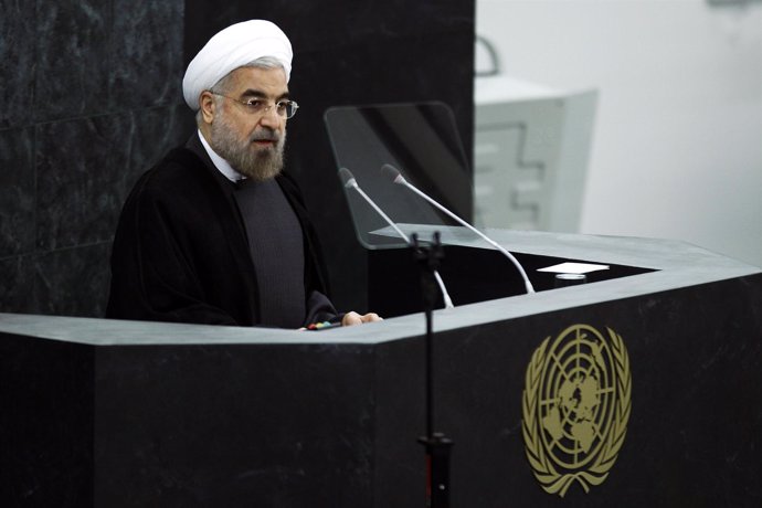 Hasán Rohani, presidente de Irán en la ONU