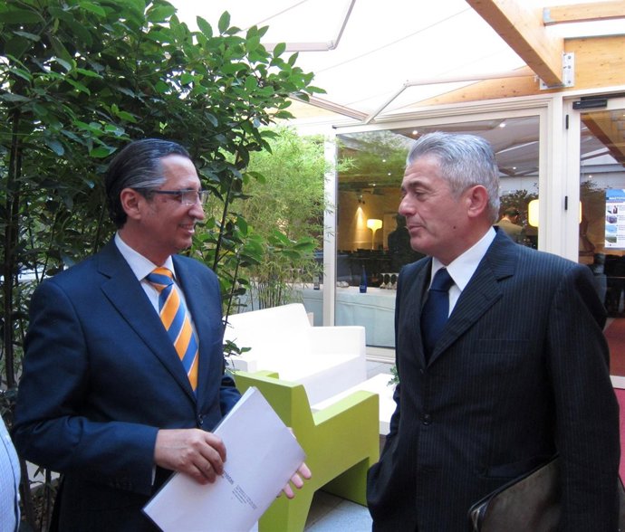 Juan Carlos de Margarida (i) y Valentín Pich (d)