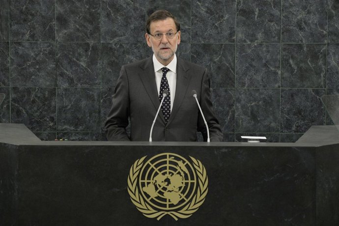 Presidente del Gobierno, Mariano Rajoy, en la ONU