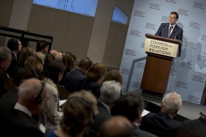 Rajoy interviene en el Council on Foreing Relations en Nueva York