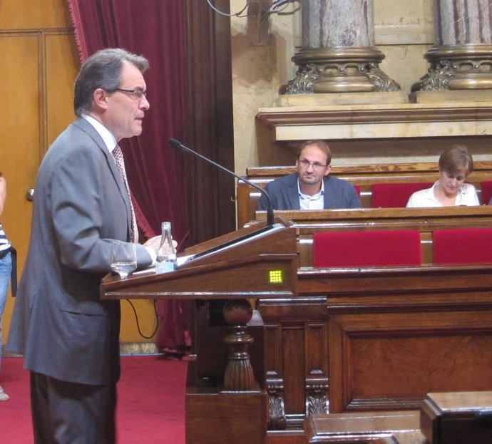 Pte.De la Generalitat Artur Mas