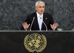 Otto Pérez Molina en la ONU