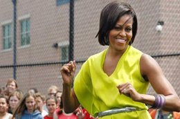 Michelle Obama lanzará  un disco de rap Songs for a healthier Ameri