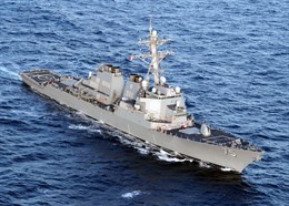 Destructor 'USS Donald Cook' de la US Navy