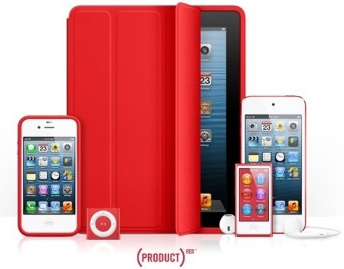 Apple productos RED