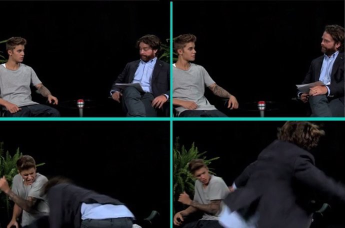 Justin Bieber "azotado" en su entrevista más bizarra