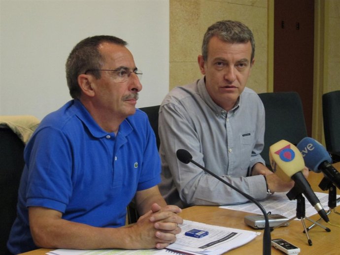 Bueno y Gorriz, en la rueda de prensa