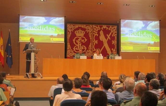 Presentación de los equipos Roca contra los robos en el campo