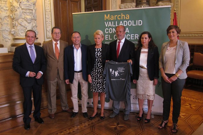 Presentación de la II Marcha Valladolid contra el Cáncer