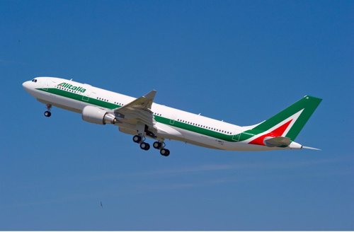 Avión de Alitalia