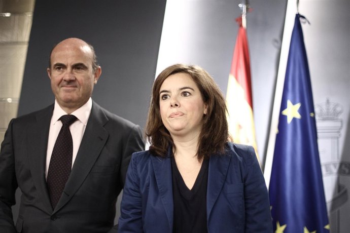 Santamaría y Luis de Guindos