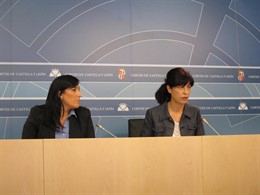 Ana Sánchez (izquierda) junto a Ana Redondo (derecha)