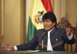 El presidente de Bolivia, Evo Morales