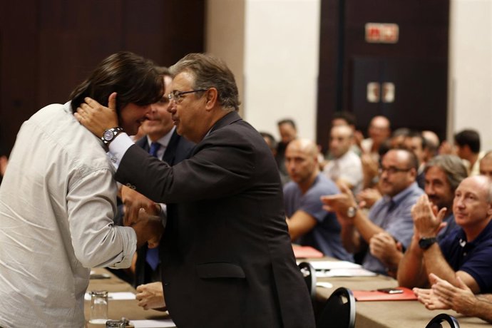 Zoido y Bernabé en el Congreso del SPB