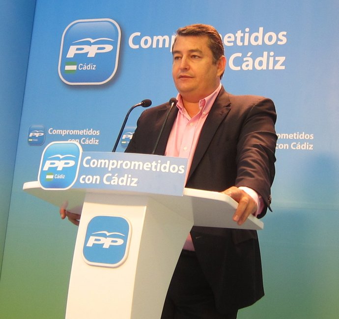Antonio Sanz, presidente provincial del PP de Cádiz