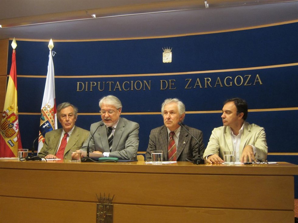 Presentación de la exposición 'Pablo Palazuelo. Obra Gráfica'.