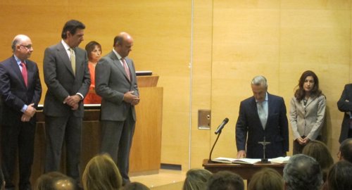 El presidente de la CNMC, José María Marín Quemada, en su toma de posesión