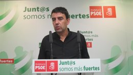 El vicesecretario general del PSOE-A, Mario Jiménez.