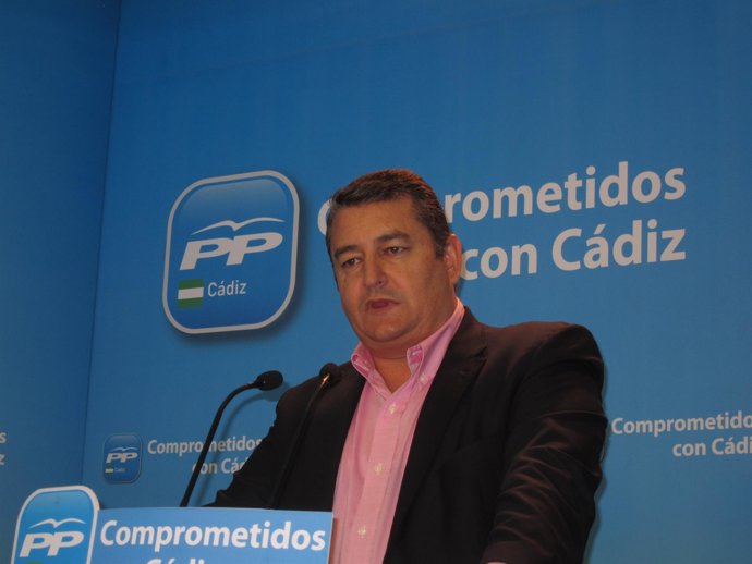 Antonio Sanz, presidente del PP de Cádiz