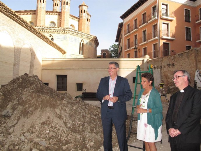 El jardín de San Pedro, en obras