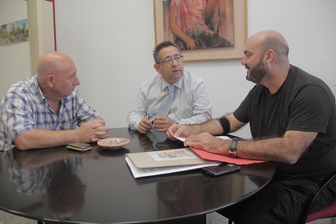 Ricardo Rojas, Jesús García y Antonio Vacas