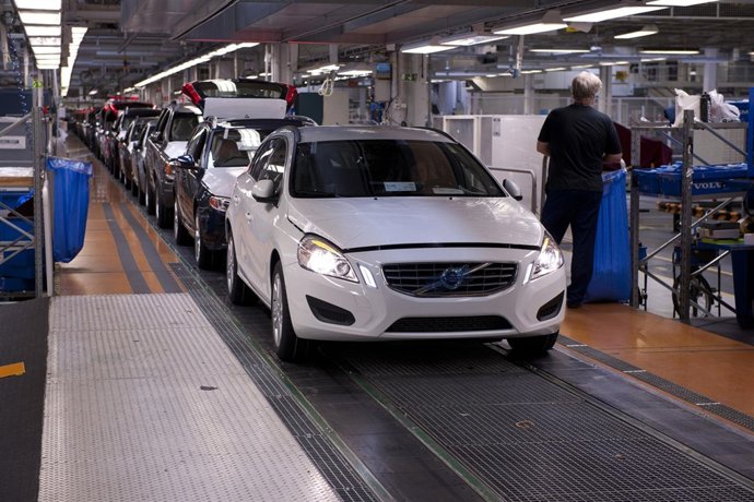 Planta De Volvo Cars En Torslanda (Suecia)