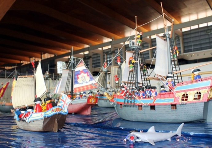 El Pabellón de la Navegación acoge la exposición sobre la historia de los clicks