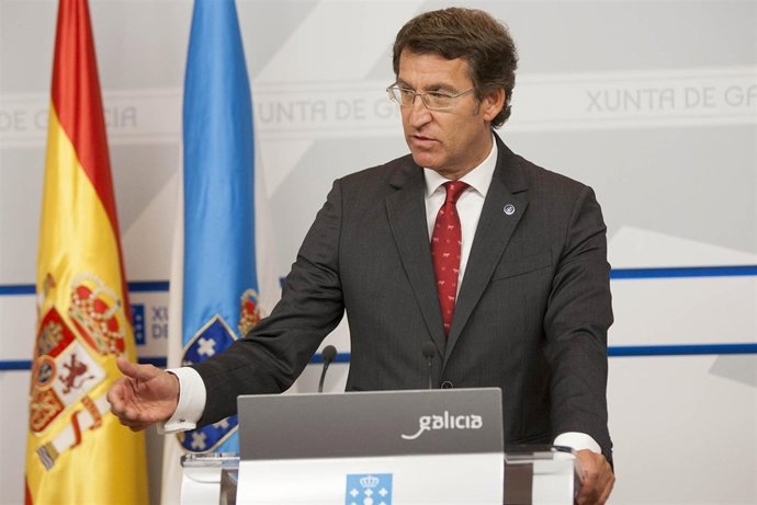 Alberto Núñez Feijóo comparecerá en rolda de prensa para dar conta dos asuntos t