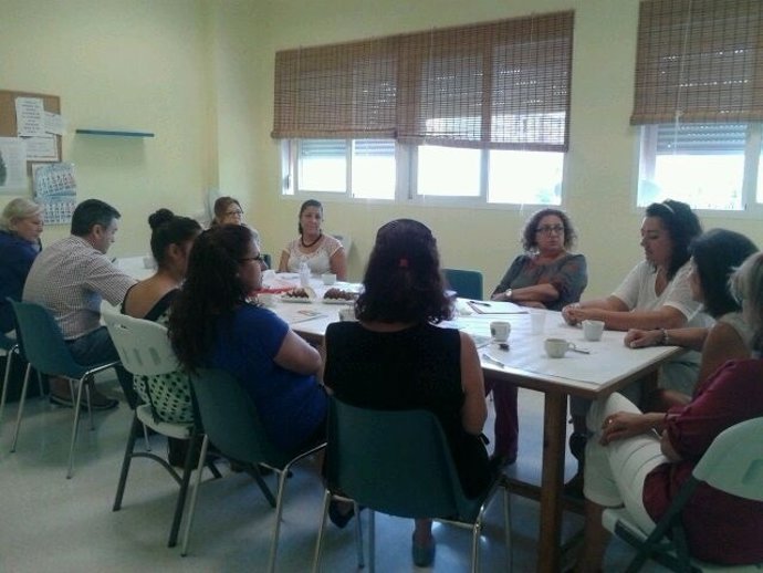 Reunión del Distrito V con la Junta. 