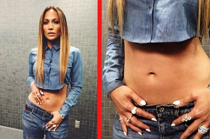 Jennifer López pierde sus famosas curvas latinas