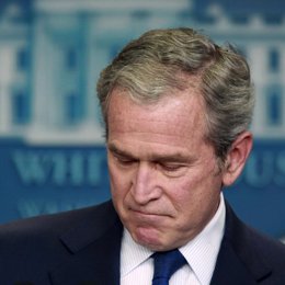 Última rueda de prensa del presidente de EEUU George Bush