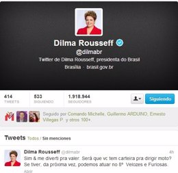 Twitter Dilma Rousseff