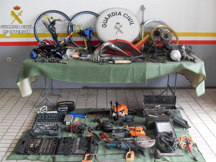 Objetos robados de viviendas en El Carpio
