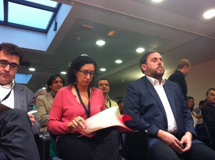  El Presidente De ERC, Oriol Junqueras