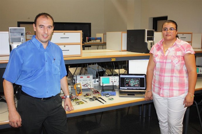 Jaime Lloret y Sandra Sendra