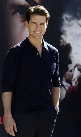 Tom Cruise volvió a Madrid esta vez para presentar Valkiria