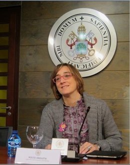 La vicerrectora de Estudiantes y Docencia de la UVA, Rocío Anguita