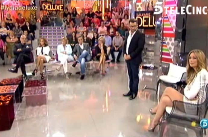Jorge Javier Vázquez  expulsa de Sálvame Deluxe a Olvido Hormigos
