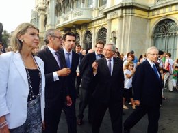 Inauguración del Salón Náutico de Barcelona 2013
