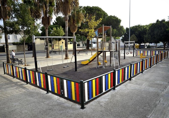 Reparación del parque Pago San José de Jerez de la Frontera