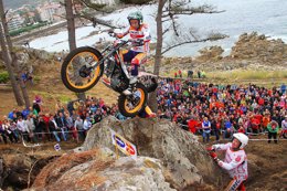 Toni Bou en el trial de Baiona