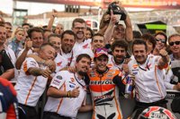 Márquez (Honda): "Lo de Dani ha sido mala suerte"