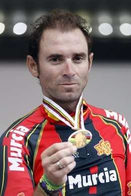 Alejandro Valverde, bronce en el Mundial de Florencia