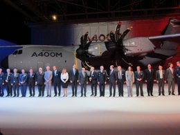 El Príncipe en la entrega del A400M