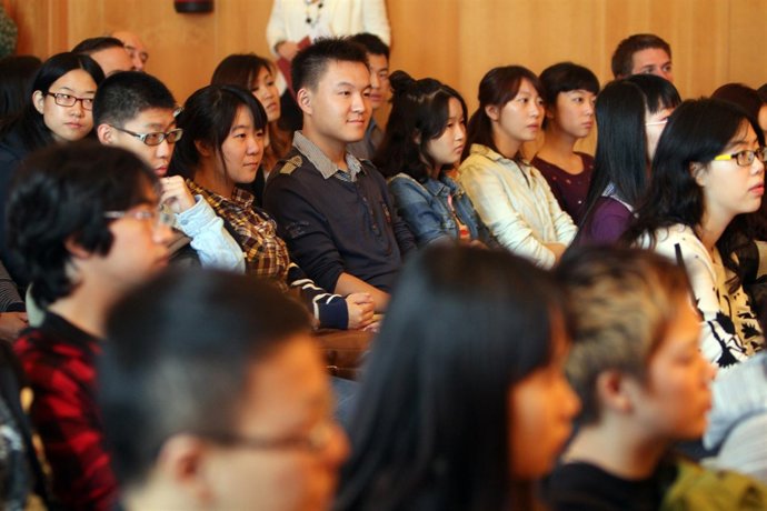 Algunos de los alumnos del curso