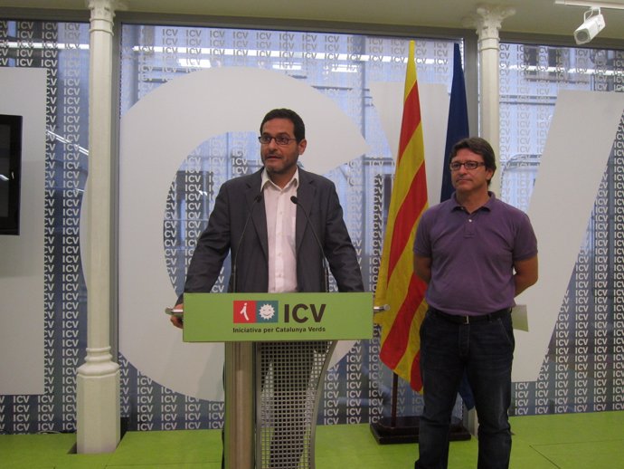 Josep Vendrell y Santi Cayuela, ICV
