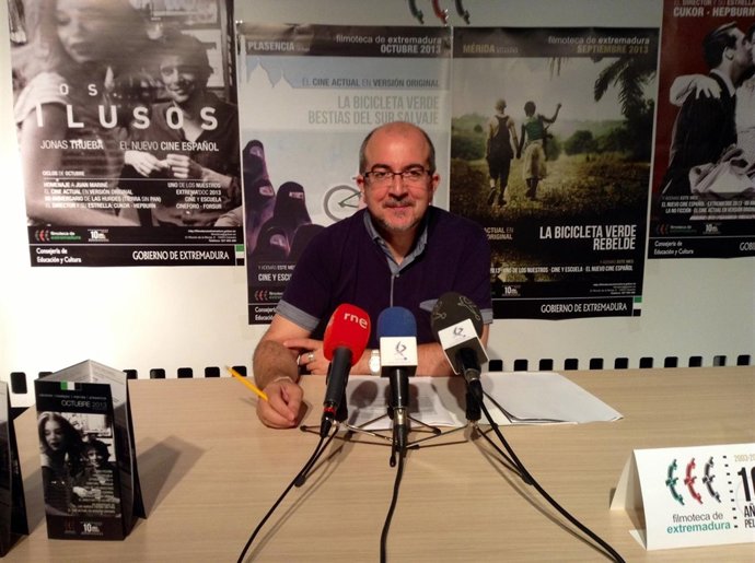 Antonio Gil Aparicio, director de la filmoteca.