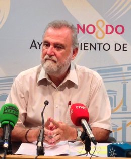 El portavoz municipal de IU, Antonio Rodrigo Torrijos